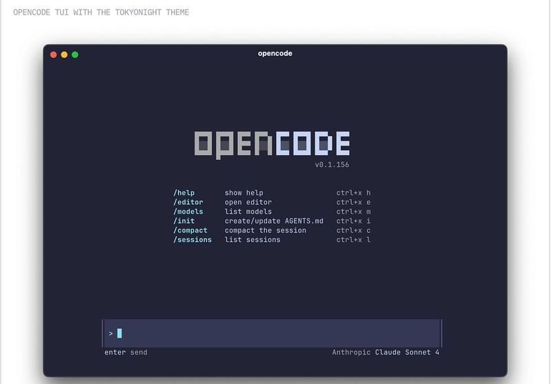 OpenCode - ИИ-агент в терминале